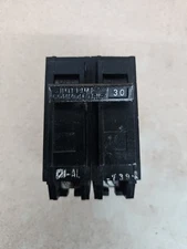 GE THQL2130 TQL2130 2 Pole 30 Amp 120/240V Plug In GE Breaker W#