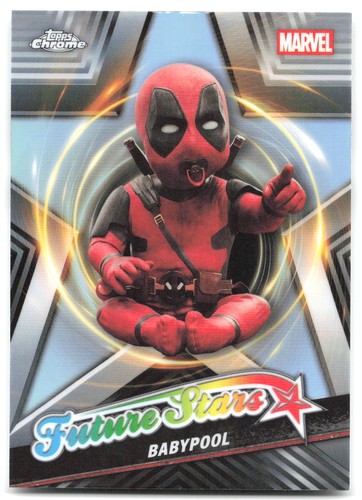 2025 Marvel Topps Chrome Deadpool & Wolverine Babypool #FS-3 NM
