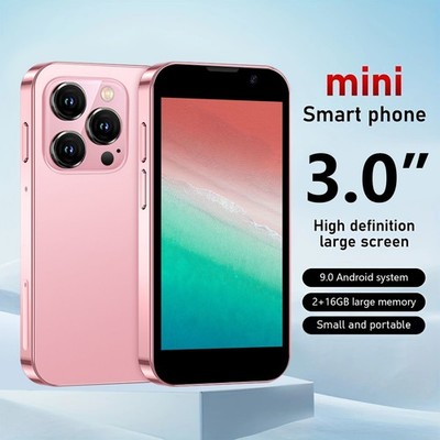 3.0 Inch Mini Phone, Dual SIM Slots. Phone Premium Small Student Pocket-FGQA