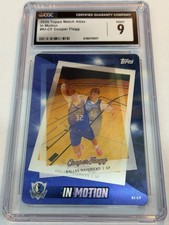 2025-26 Topps Match Attax In Motion Cooper Flagg Mavericks #KI-CF RC CGC 9 ROY?