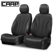 CAAP Driven Universal Touring Series Front Row Set Seat Covers Protector Black