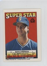 1988 Super Star Sticker Backs Mark Langston Steve Bedrosian Tim Laudner #63 0au4