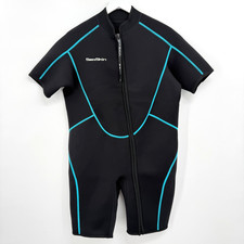 SeaSkin Shorty Wetsuit Womens Size XXL One Piece Full Front Zipper