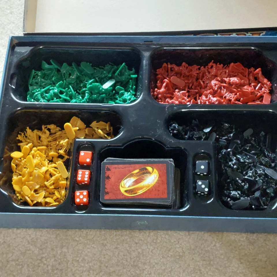 Parker Brothers 40833 Risk El Señor de los Anillos Edición Trilogía Juego de Mesa LEER Foto 3 de 3