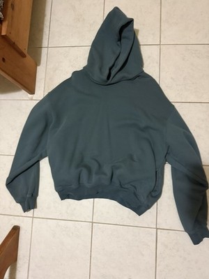 L.A. Apparel Fleece Green Hoodie With Pockets Size Large Made In USA