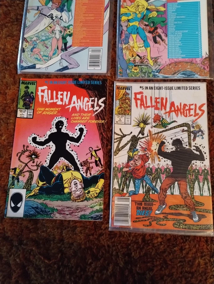 DC COMICS WHO’S WHO Lote (2) / Lote Ángeles Caídos (2) Foto 3 de 3