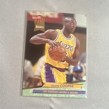 Fleer Ultra 1992-93 Duane Cooper Rookie Basketball Card Los Angeles Lakers #286. rookie card picture