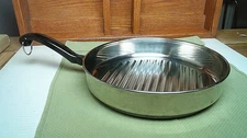 Farberware 10.5" Grillin' Skillet/Fry Pan (heavy duty 18/10 stainless steel)