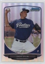 2013 Bowman Chrome Prospects Refractor Zach Eflin #BCP135 4n0