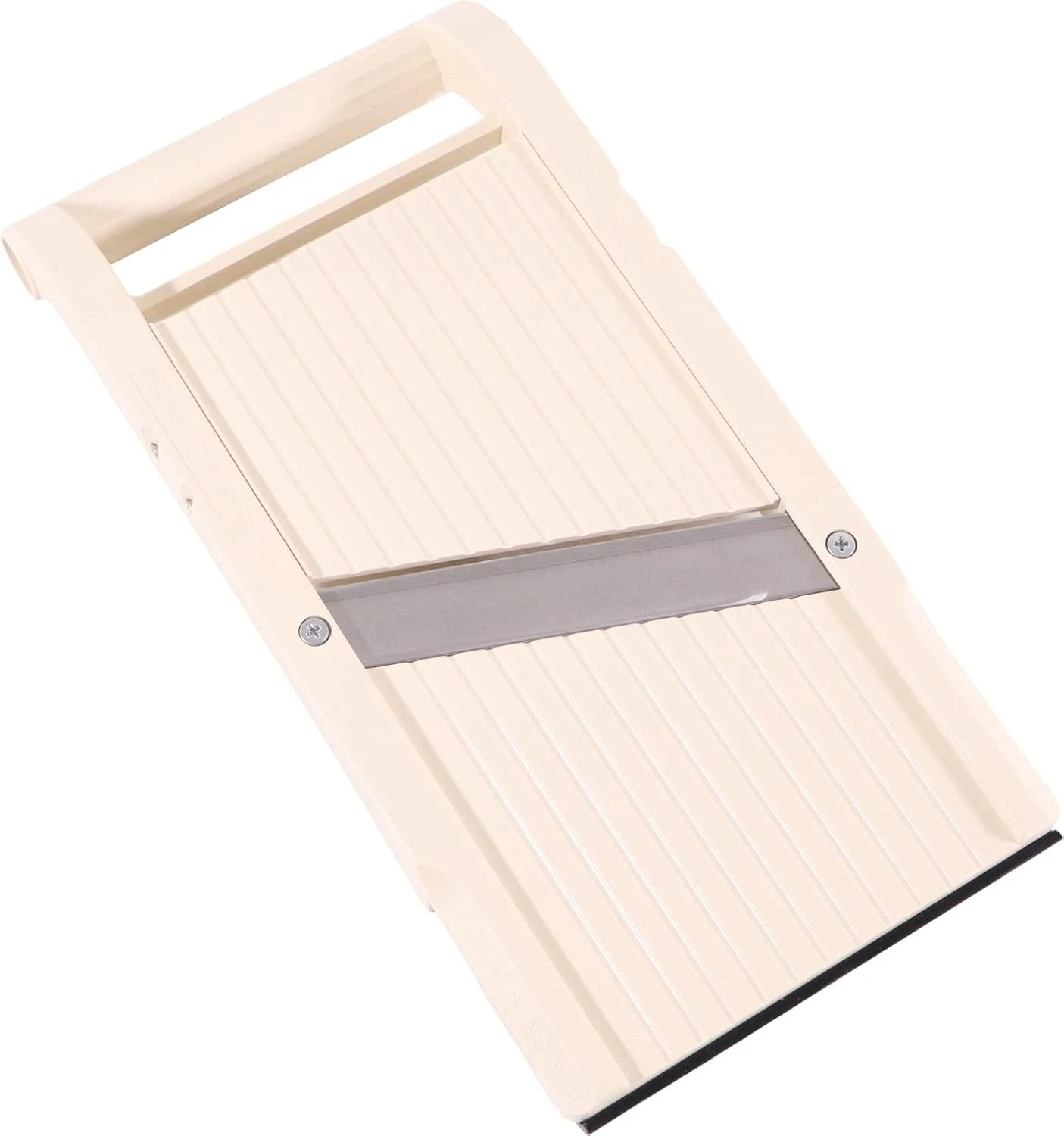 Benriner Mandoline Jumbo Slicer, Japanese Stainless Steel JumboSlicer, Beige