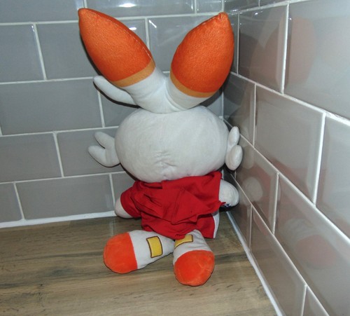 Pokemon Scorbunny Bunny Rabbit Plush Soft Toy 56cm Build A Bear BAB 2021 - Picture 14 of 14