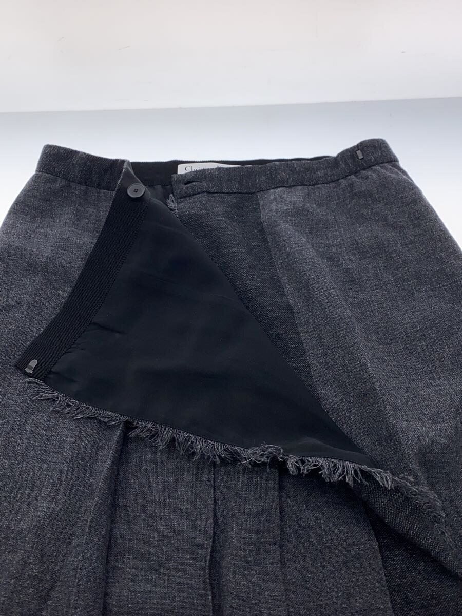 Christian Dior Long Skirt Wool GRY 041J40A1252 thumbnail 3