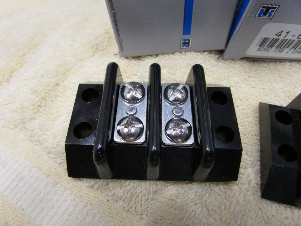 (2) Motorola 55 Amp 2 Terminal Barrier Block, Lot o 2, New, TK 41-6121, L10 - Image 3 of 4
