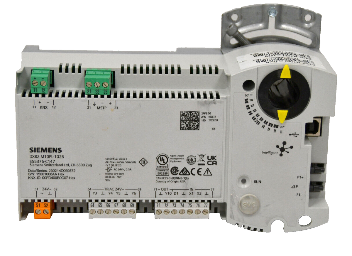 NEW Siemens DXR2.M10PL-102B VAV Controller | eBay