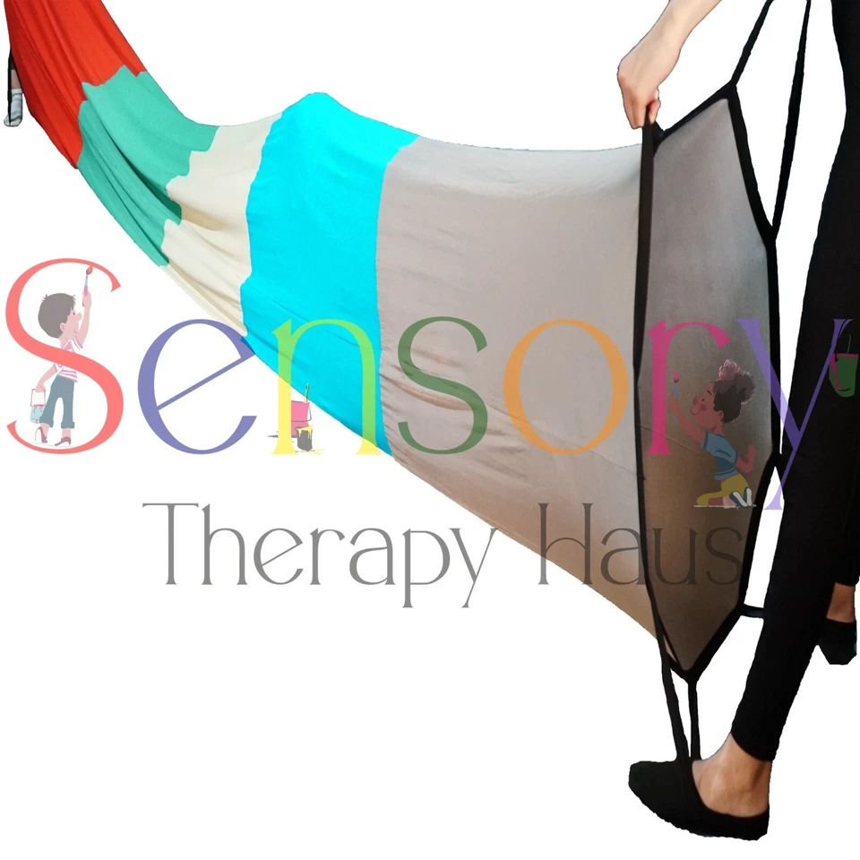 Túnel de resistencia, sensorial de compresión, juego de spandex, para niños o autismo 7m.(275") Foto 3 de 4