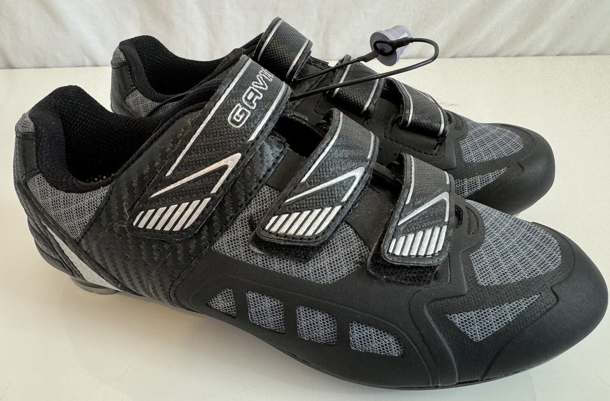 GAV1N Cycling Biking Shoes Woman’s Size EUR Size 39 New Bolt Black