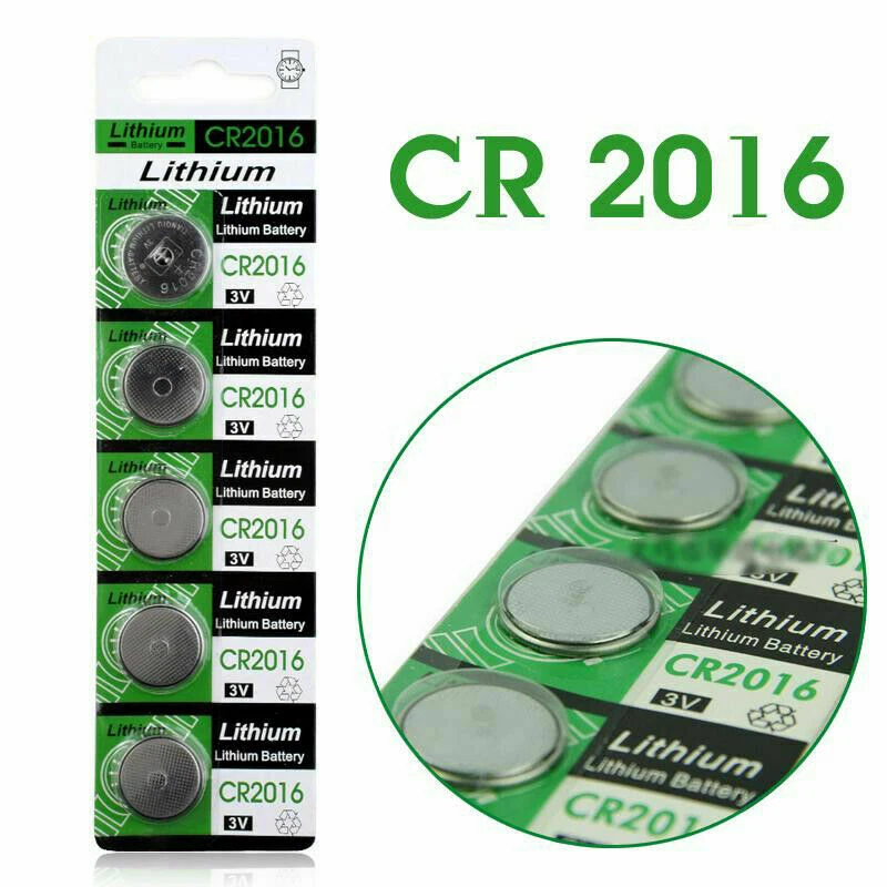 5X Battery 3V CR2016/CR2032/CR2025/CR927/CR1620/CR1220 Button Cell Watch