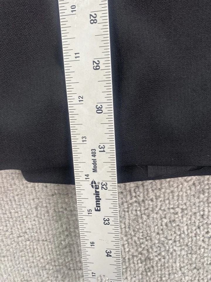 Chaqueta de Traje Stafford 44 R Negra Lana Pechos Doble Pecho Pico Solapa Premium Foto 3 de 4