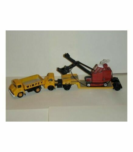 Miniature Vintage Corgi Toys - Camion Tracteur Bedford Mobilgas - Modèle A-43 - Occasion Collection