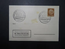 Germany 1936 German Italian Alliance Event Card / Hinge Rems - Z11777