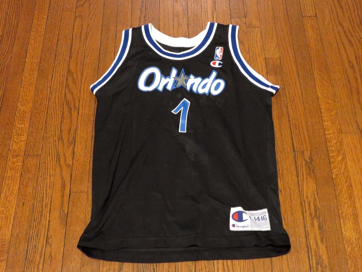 Youth Vintage Champion Orlandomagic NBA Jersey Size L14-16 