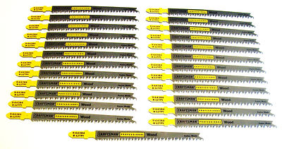 25 CRAFTSMAN PROFESSIONAL T-SHANK JIG SAW BLADE SWISS MADE JIGSAW 8-12TPI T234X