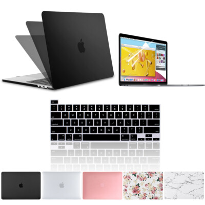Case Fits Apple MacBook Air 13/13.6''inch -2018/2024- Smart,Slim,Shockproof Cover