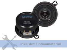 Crunch Lautsprecher DSX32 200W 87mm 2Weg Koax für VW Golf 2 1983-1992