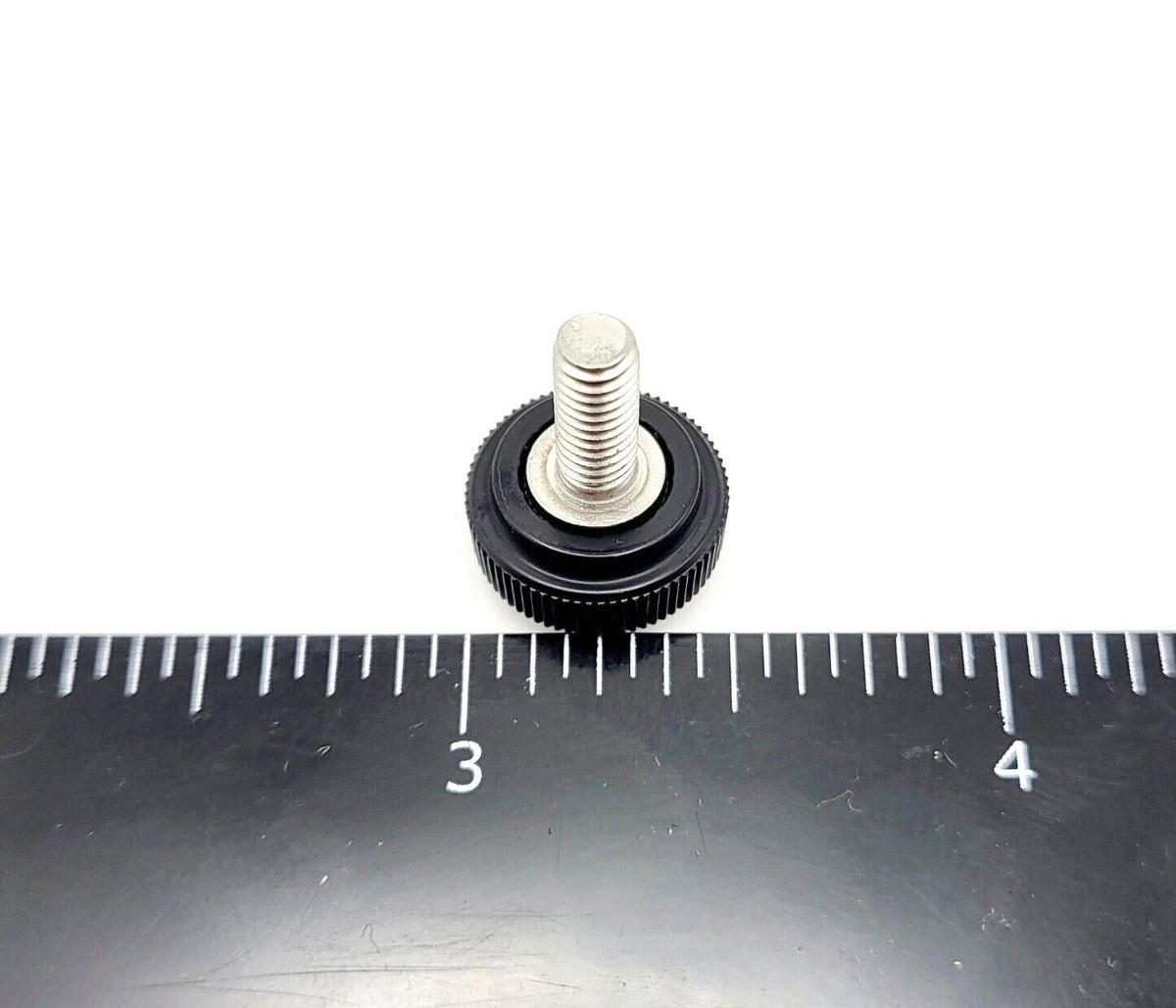 PATIKIL M4 X 12mm Knurled Thumb Screws – 20-Pack Metric Shoulder Grip Knobs For TV & Monitor Mounts, Electronics, And DIY Fastening