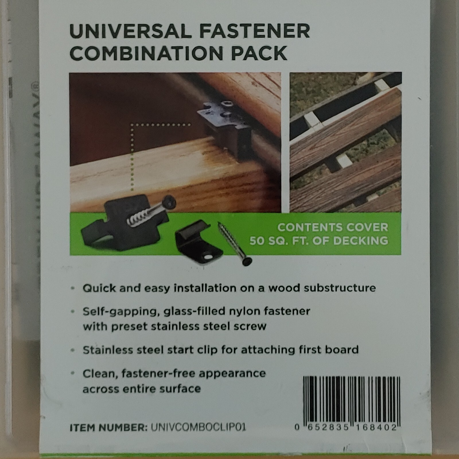 Trex Hideaway Universal Black Clip Hidden Fasteners 50 Sq Ft Coverage