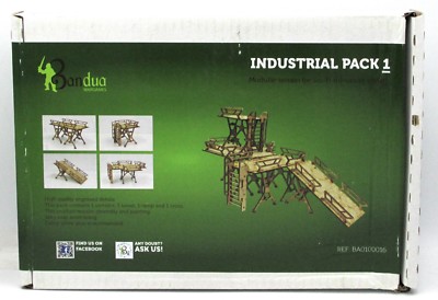 Bandua BA0100016 Industrial Pack #1 (Terrain Kit) Hi-Tech Scenery Miniatures NIB