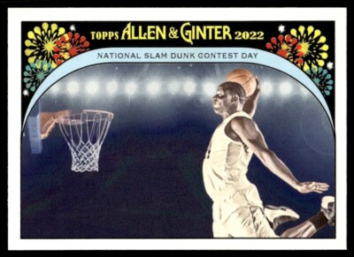2022 Topps Allen & Ginter It s Your Special Day! National Slam Dunk Contest Day