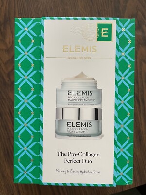 Elemis Pro-Collagen Perfect Duo Marine Cream SPF 30 & Night Cream full size 1.6o