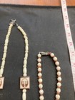 Very Cooll Brown/ White  African Tribal Mask Necklaces  from Film Collection — photo 10