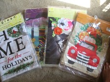 Evergreen Decorative Garden Flag 17 Different Designs 18x12 Brand New