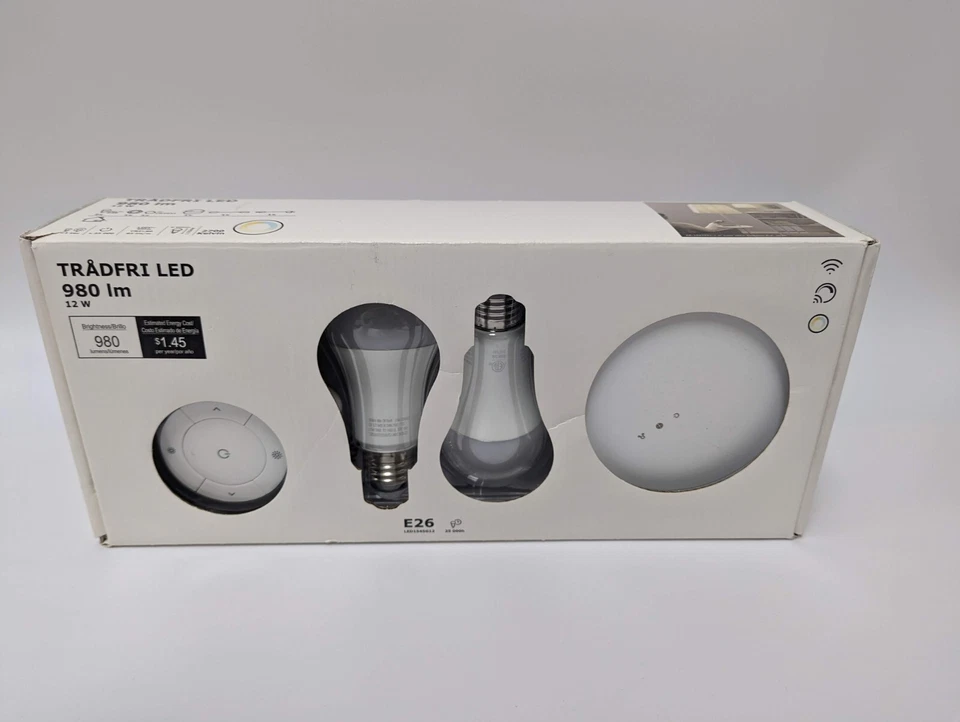 Kit IKEA GATEWAY Tradfri + Interruptor + 2 Bombillas - NUEVO NUNCA USADO Foto 2 de 3