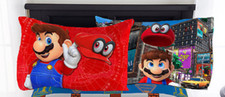 Nintendo Super Mario Standard Reversible Pillowcase Microfiber - 20x30