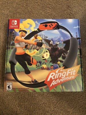 Ring Fit Adventure - Standard Edition (Nintendo Switch, 2019) SEALED, COMPLETE