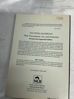 洋書 Fly-Tying Materials by Eric Leiser Fly-Tying Materials
