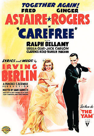 CAREFREE - Fred Astaire Ginger Rogers DVD - Picture 1 of 1