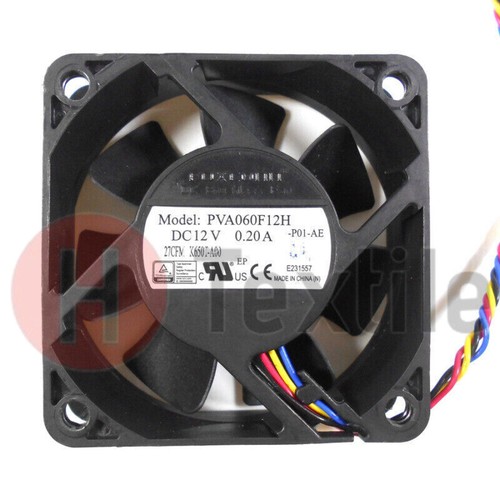 1pc Foxconn PVA060F12H fan 12V 0.20A PWM 6020 4wire - 第 2/4 張圖片