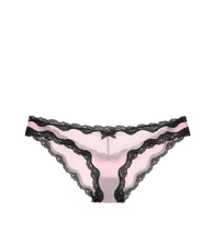 Victoria's Secret Dream Angels Lace-Trim T-Back Cheekini Panty Angel Pink