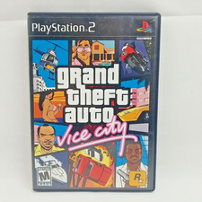 Sony PS2 Grand Theft Auto Vice City PlayStation 2 Video Game Tested