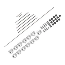 Flute Repair Kit Alto Curved Maintenance Set Instrument Parts Accessories W52