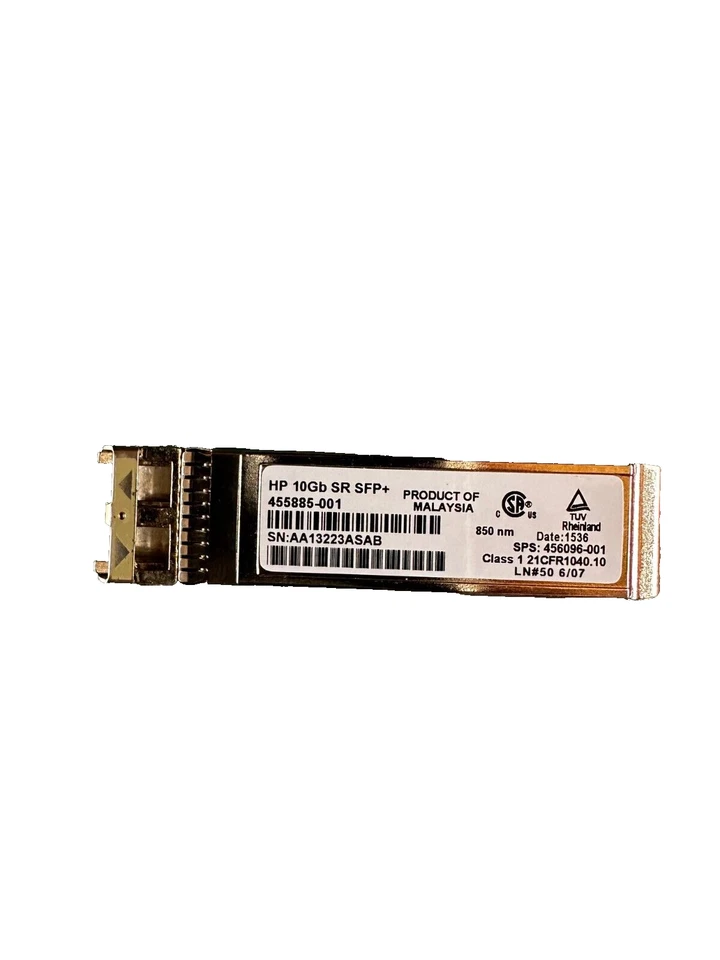 Mellanox ConnectX-3 PCIe x4 NIC 10GBe SFP+ CX311A inkl 10GB HP Gbic 455885-001 - Bild 3 von 3