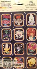 Dreamworkss Trolls World Tour 36 Stickers