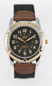 lorus sports watch 50m