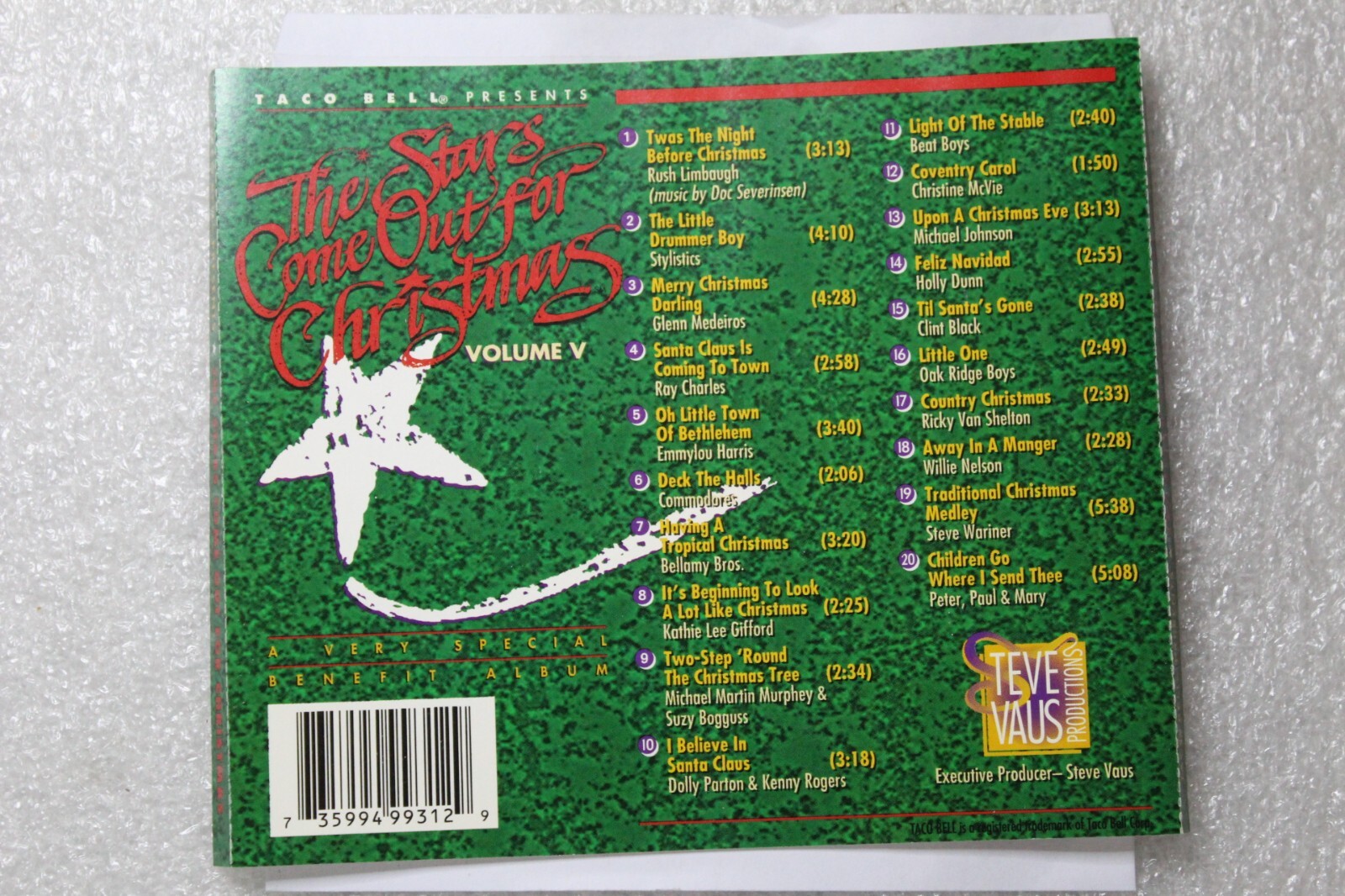 The Stars Come Out For Christmas Volume V CD Holiday eBay