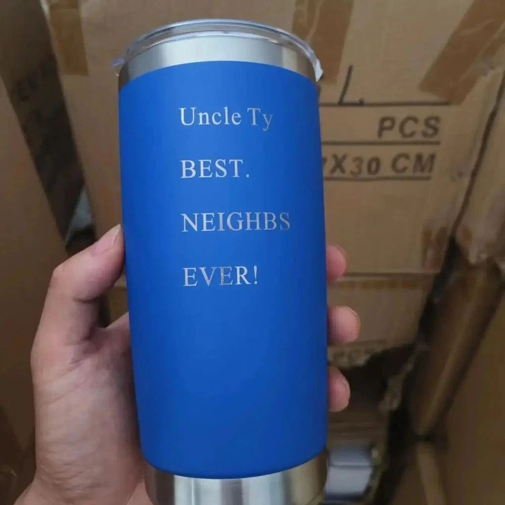 Tumbler 20oz w/ MagSlider Lid Stainless Steel Vacuum Coffee Cup Mug Rambler YETI