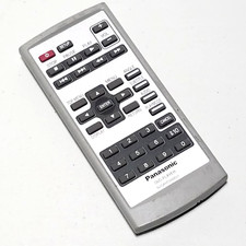 Panasonic N2QAHC000021 Gray Wireless DVD Player Remote Control For Panasonic